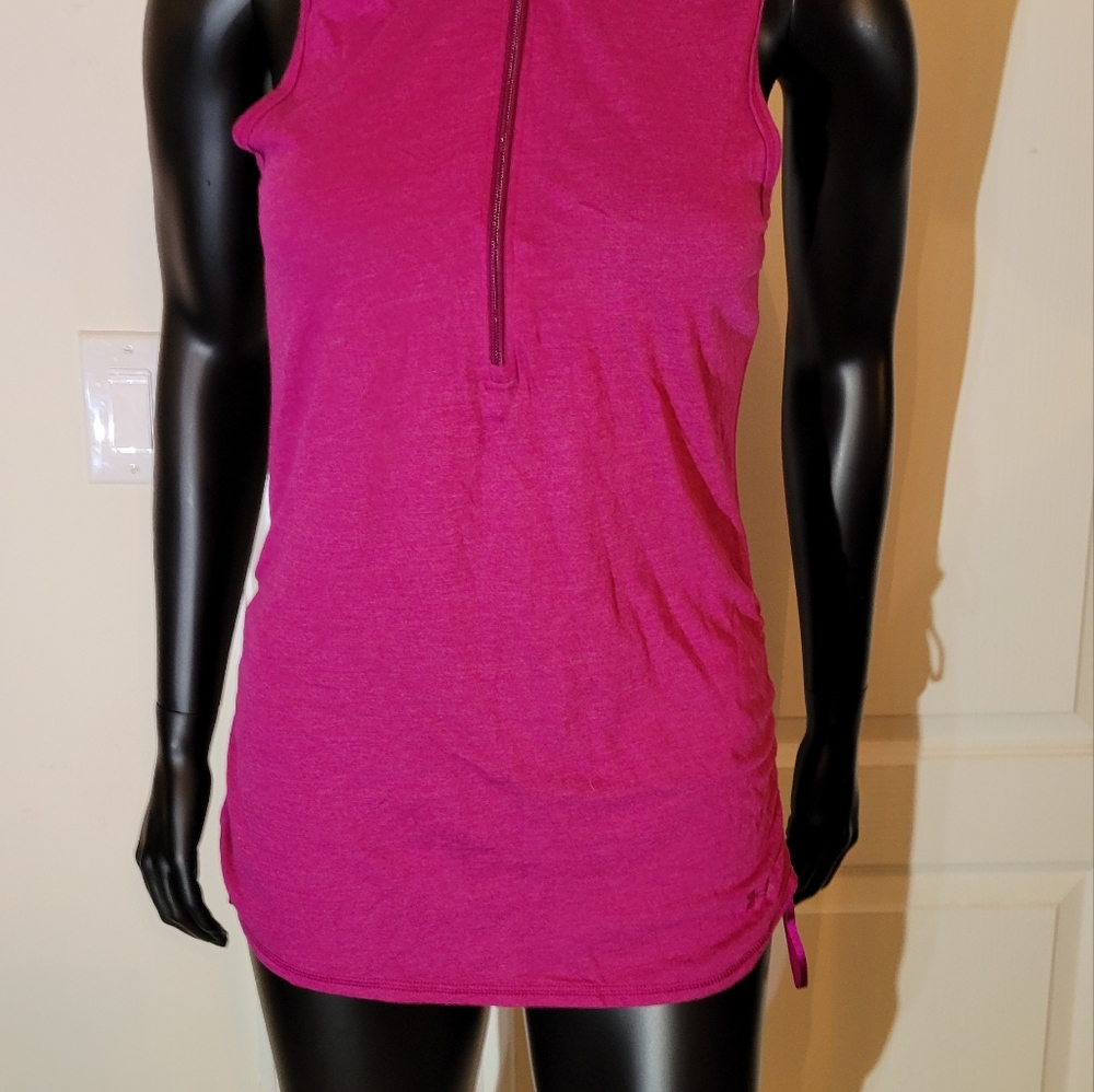 BRAND NEW ARMOUR WOMEN"S CC TRI-BLEND SLEEVELESS HOODY - Picture 5 of 16